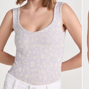 Free People Clean Lines Thong Bodysuit